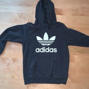 Black Adidas logo sweatshirt